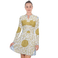 Sunshine Long Sleeve Panel Dress by goljakoff