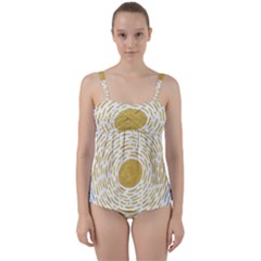 Sunshine Twist Front Tankini Set by goljakoff