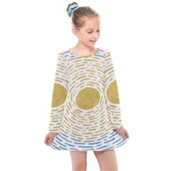 Sunshine Kids  Long Sleeve Dress by goljakoff