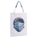 Earth With Face Mask Pandemic Concept Classic Tote Bag View2