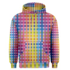 Digital Paper Stripes Rainbow Colors Men s Core Hoodie