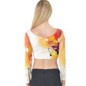 Autumn Long Sleeve Crop Top View2