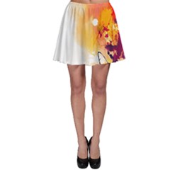 Autumn Skater Skirt by goljakoff