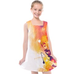 Autumn Kids  Cross Back Dress by goljakoff