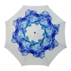 Blue Smoke Golf Umbrellas by goljakoff