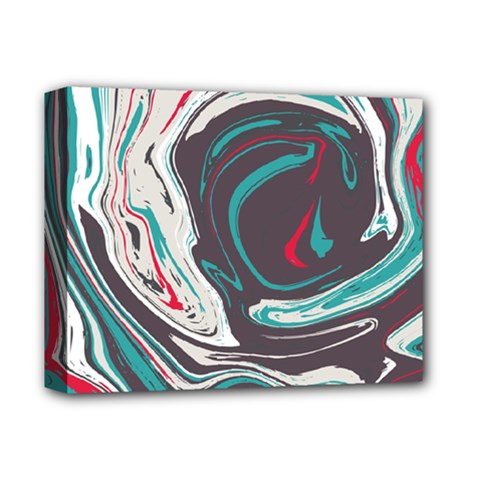 Vector Vivid Marble Pattern 1 Deluxe Canvas 14  X 11  (stretched) by goljakoff