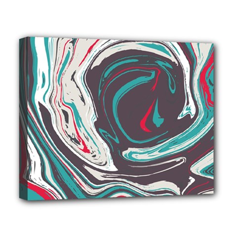 Vector Vivid Marble Pattern 1 Deluxe Canvas 20  X 16  (stretched) by goljakoff