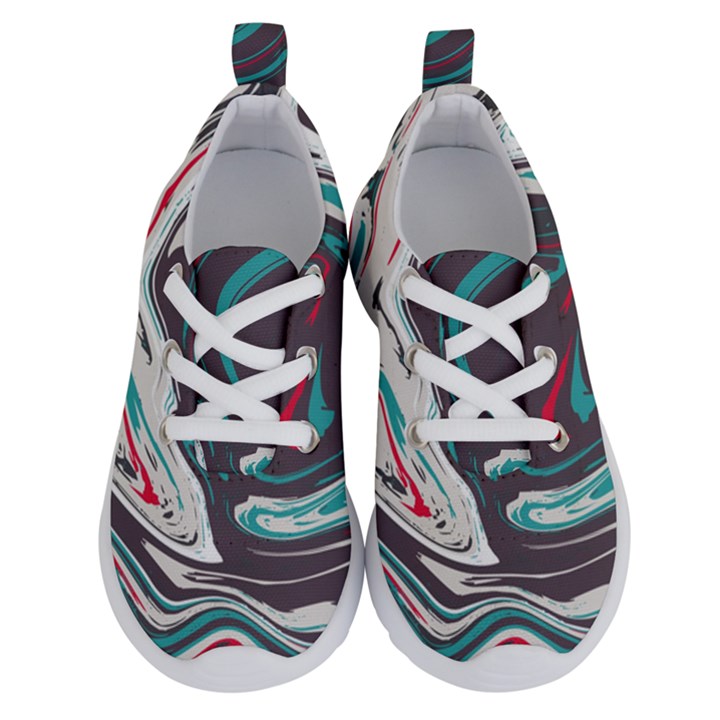 Vector Vivid Marble Pattern 1 Running Shoes