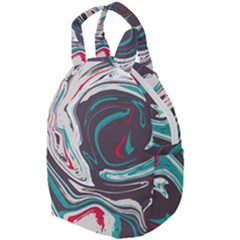 Vector Vivid Marble Pattern 1 Travel Backpacks by goljakoff