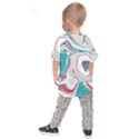 Vivid Marble Pattern Kids  Raglan Tee View2