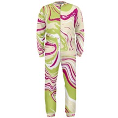 Vector Vivid Marble Pattern 6 Onepiece Jumpsuit (men)  by goljakoff