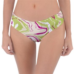 Vector Vivid Marble Pattern 6 Reversible Classic Bikini Bottoms by goljakoff