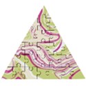 Vector Vivid Marble Pattern 6 Wooden Puzzle Triangle View1