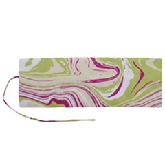 Vector Vivid Marble Pattern 6 Roll Up Canvas Pencil Holder (m) by goljakoff