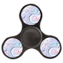 Rose and blue Vivid Marble Pattern 11 Finger Spinner View2