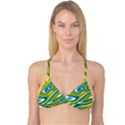 Vector Vivid Marble Pattern 13 Reversible Tri Bikini Top View1