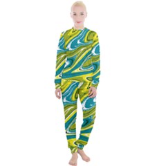 Vector Vivid Marble Pattern 13 Women s Lounge Set by goljakoff