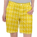 Yellow Diamonds Pocket Shorts View1