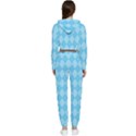 Baby Blue Design Cropped Zip Up Lounge Set View2