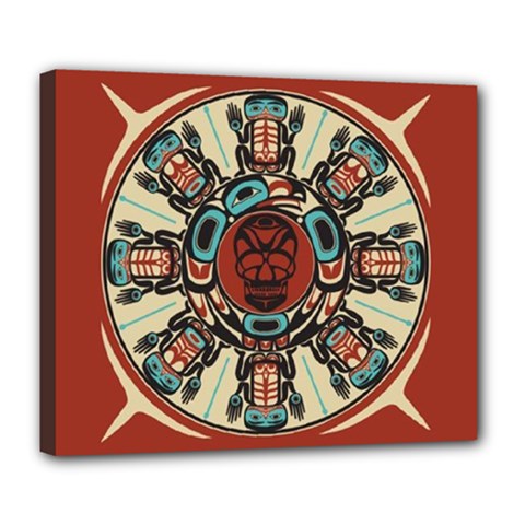 Grateful-dead-pacific-northwest-cover Deluxe Canvas 24  X 20  (stretched) by Sapixe