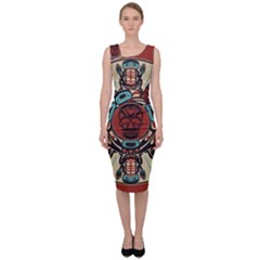 Grateful-dead-pacific-northwest-cover Sleeveless Pencil Dress