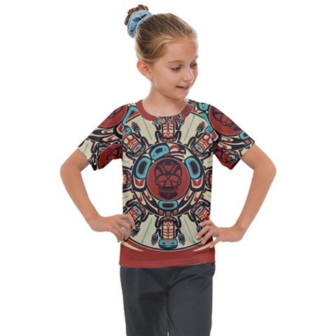 Grateful-dead-pacific-northwest-cover Kids  Mesh Piece Tee by Sapixe