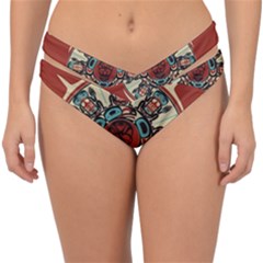 Grateful-dead-pacific-northwest-cover Double Strap Halter Bikini Bottom by Sapixe