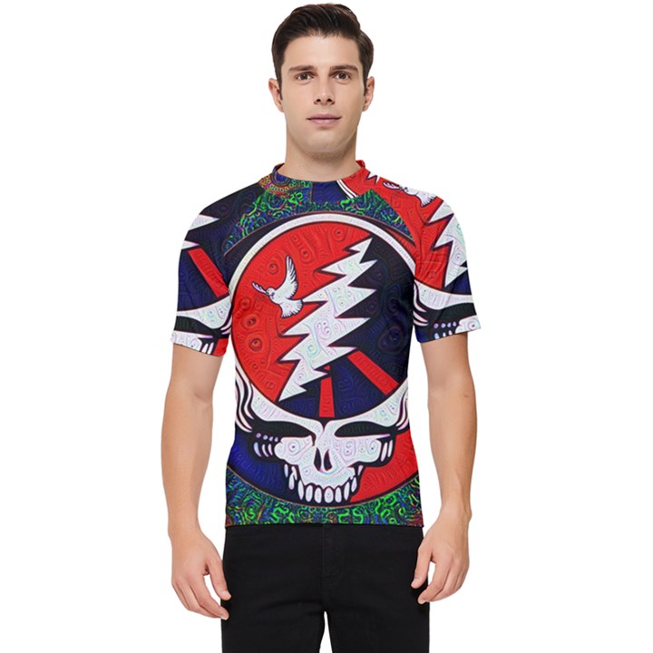 Grateful Dead - Men s Short Sleeve Rash Guard