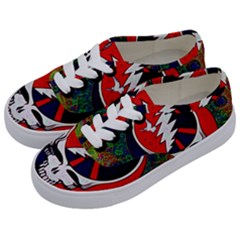 Grateful Dead - Kids  Classic Low Top Sneakers by Sapixe