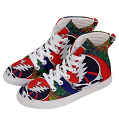 Grateful Dead - Women s Hi-top Skate Sneakers by Sapixe