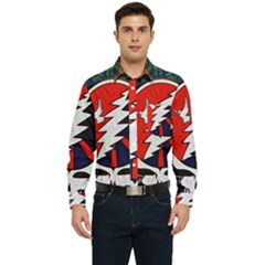 Grateful Dead - Men s Long Sleeve Pocket Shirt 