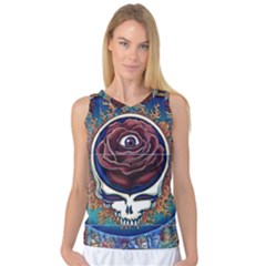 Grateful-dead-ahead-of-their-time Women s Basketball Tank Top by Sapixe