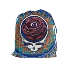 Grateful-dead-ahead-of-their-time Drawstring Pouch (xl) by Sapixe