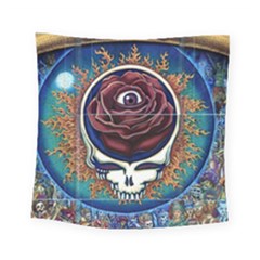 Grateful-dead-ahead-of-their-time Square Tapestry (small) by Sapixe