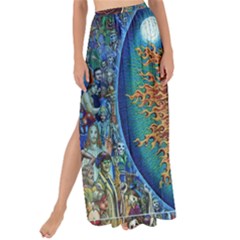 Grateful-dead-ahead-of-their-time Maxi Chiffon Tie-up Sarong by Sapixe