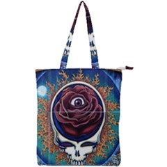 Grateful-dead-ahead-of-their-time Double Zip Up Tote Bag by Sapixe