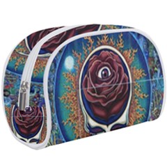 Grateful-dead-ahead-of-their-time Make Up Case (large) by Sapixe