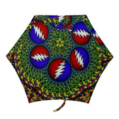 Grateful Dead Mini Folding Umbrellas by Sapixe