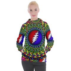 Grateful Dead Women s Hooded Pullover by Sapixe