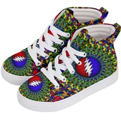 Grateful Dead Kids  Hi-top Skate Sneakers by Sapixe