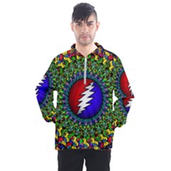 Grateful Dead Men s Half Zip Pullover by Sapixe