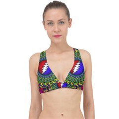 Grateful Dead Classic Banded Bikini Top by Sapixe