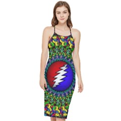 Grateful Dead Bodycon Cross Back Summer Dress