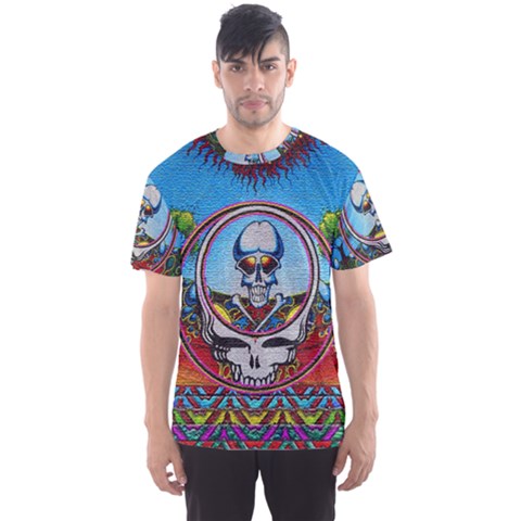 Grateful Dead Wallpapers Men s Sport Mesh Tee by Sapixe