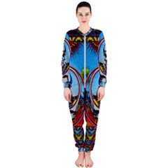 Grateful Dead Wallpapers Onepiece Jumpsuit (ladies) 