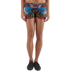 Grateful Dead Wallpapers Yoga Shorts