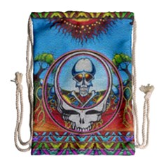 Grateful Dead Wallpapers Drawstring Bag (large)