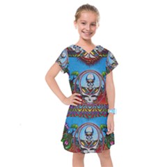 Grateful Dead Wallpapers Kids  Drop Waist Dress