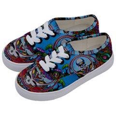 Grateful Dead Wallpapers Kids  Classic Low Top Sneakers