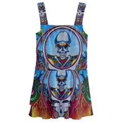 Grateful Dead Wallpapers Kids  Layered Skirt Swimsuit by Sapixe